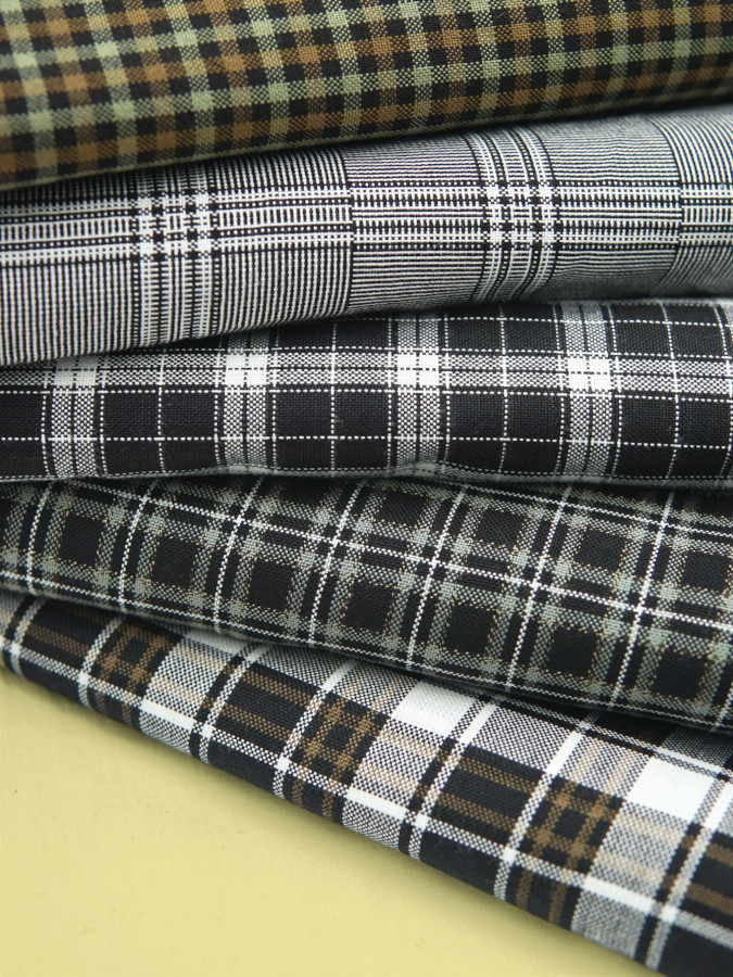 Yarn Dyed fabric with intricate woven structure